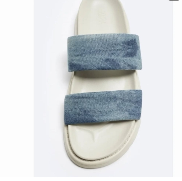 Zara Jean Double Strap Men Slides Sz42/9 main image 5